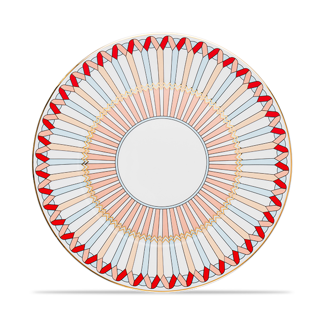 Десертная тарелка Éventail