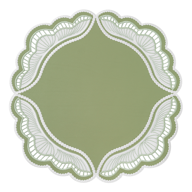 Плейсмат Oyster faux leather