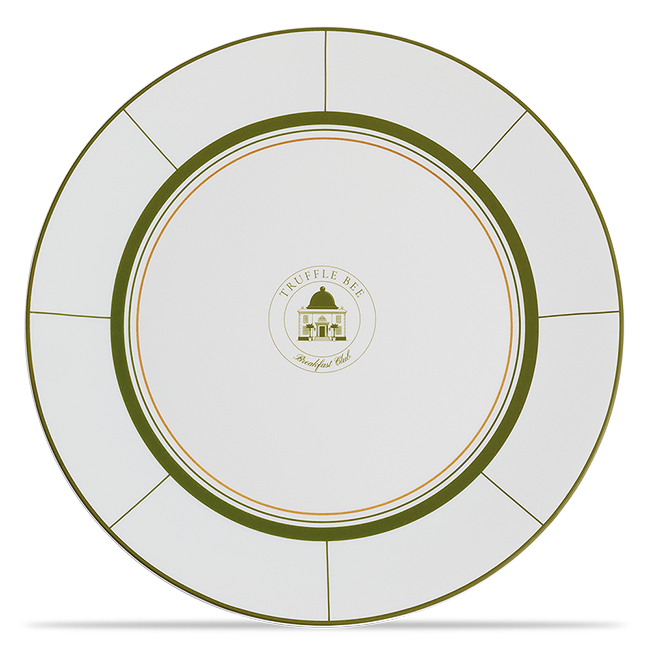 Обеденная тарелка Breakfast club 