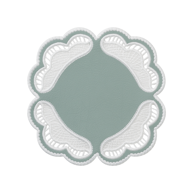 Костер  Oyster faux leather